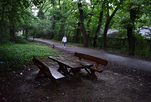 Крвави напад на Звездари: На овој клупици је нападач ЗАРИО НОЖ дечаку у СРЦЕ, лекари се боре за његов живот (ФОТО)